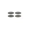 Placute frana DAEWOO MATIZ KLYA ATE 13046059962