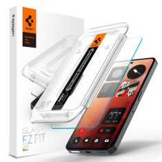 Folie Nothing Phone (3a) Spigen Glas.tR EZ Fit, transparenta foto