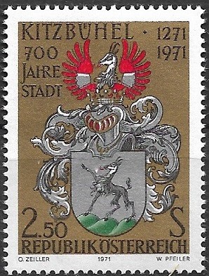 B2081 - Austria 1971 - Aniversarineuzat,perfecta stare