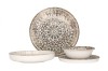 Rinart Set de vesela (Medium) - Aztec - 24 bucăți - 6 persoane - Porţelan