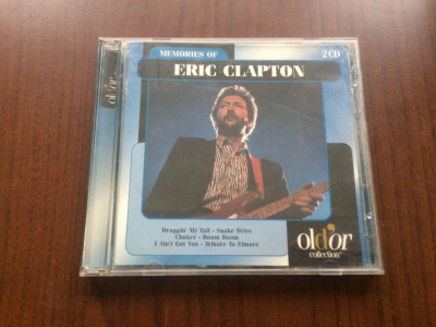 Eric Clapton Memories Of Clapton Yardbirds 2 cd dublu disc muzica blues rock NM foto