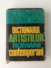 Dictionarul artistilor romani contemporani , Octavian Barbosa , 1976