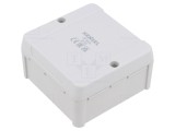 Cutie de conexiuni IP54 88x88x49mm Gri