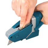 Instrument Manual pentru Bricolaj, Ruleta Incorporata, Taiere Gips si Carton, 23x7 cm, Albastru
