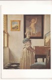 FA25-Carte Postala- MAREA BRITANIE - National Gallery, Vermeer, necirculata