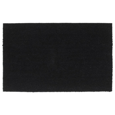 vidaXL Covoraș de ușă, negru, 50x80 cm, fibre de cocos 155574 foto