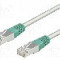Cablu patch cord, Cat 5e, lungime 1m, F/UTP, Goobay - 50186