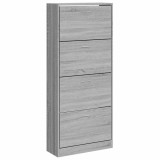 Cumpara ieftin Pantofar, gri sonoma, 63x24x147 cm, lemn prelucrat