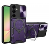 Husa pentru Samsung Galaxy A56 A566, Techsuit, CamGuard Pro, Mov
