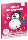 Cumpara ieftin Omul de zapada. Carte de colorat cu abtibilduri/***