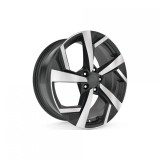 Set jante auto Kormetal R17 8J ET40 negru+diamond cut 5x114.3