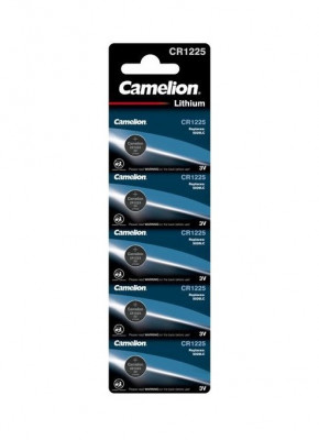 Baterie Camelion CR1225 3V litiu blister 5 buc. foto