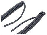 Cablu spiralat UNITRONIC&reg; SPIRAL 4x0,14mm2 PUR negru 250V