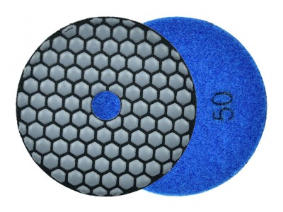 Disc pentru slefuirea uscata a gresiei, 100 mm, granulatie 50, Geko G78930 foto