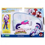 Set figurina cu motocicleta, Spidey, Ghost Spider, F7461