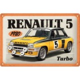 Placuta decorativa, 20X30, Renault - R5 Turbo 1980 Cod Produs: MX_NEW NAR22435