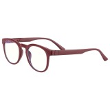 Ochelari Protectie Calculator Telefon, Filtru Lumina Albastra, Rame Rosii, Husa Inclusa