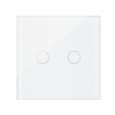 Aproape nou: Intrerupator inteligent dublu cu touch PNI SafeHome PW202 WiFi, 600W p foto