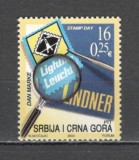 Serbia si Muntenegru.2004 Ziua marcii postale MS.309