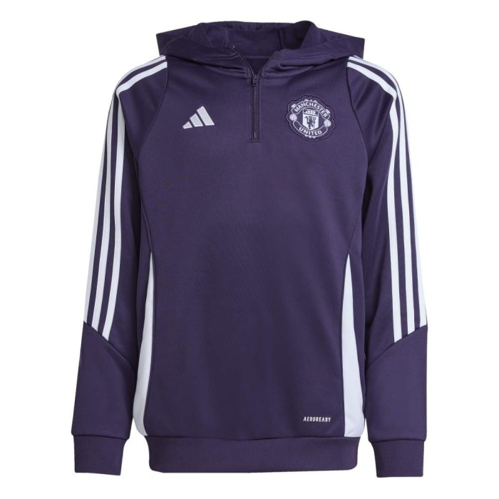 Manchester United hanorac cu glugă pentru copii Track purple - 140