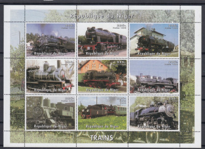 Niger - LOCOMOTIVE - XXL - MNH foto