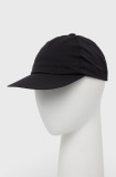 Houdini sapca Daybreak culoarea negru, neted