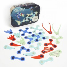 Clixo? joc magnetic de construit - Animalute marine ( 24 piese) foto