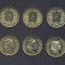 ELVETIA SET DE MONEDE 5 Rappen x9 buc 1981 1998 2000 2001 2002 2003 2004-06 UNC