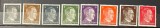 Germania (Deutsches Reich) 1941/1944 "Adolf Hitler" (Valori Mici: 1, 3, 4, 5, 6, 8, 10, 12 Pfennig)- Neuzate MNH - Cod: -Bn1