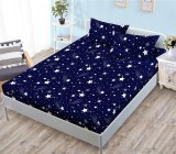 Cumpara ieftin Husa Pat cu Elastic 3 Piese 180x200 cm + 2 Fete Perna 50x75 cm