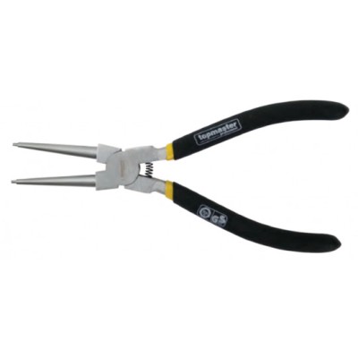 Cleste pentru sigurante intern cu varf drept, 180mm,Topmaster, 212913 foto