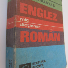 Mic dictionar Englez Roman - Andrei Bantas