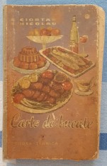 Carte de Bucate, Xenia Nicolau, Ed. Tehnica Elisabeta Ciortan, 1961