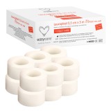Leucoplast Medical Panza Easycare 2.5cm x 5m, 12 Role/Cutie, Hipoalergenic, Fixare Pansamente