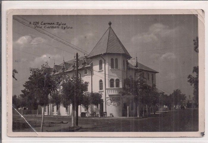 Carte postala circulata in 18august 1945