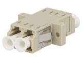 Conector Fibră Optică Duplex MM Mamă, Logilink