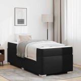 vidaXL Cadru de pat Altele Negru 90 x 200 cm Piele artificială