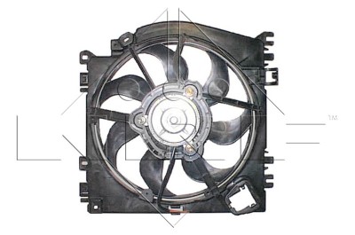 NRF 47371 Ventilator, radiator foto