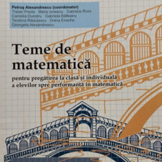 Petrus Alexandrescu - Teme de matematica clasa a VII-a, semestrul al II-lea