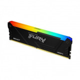Cumpara ieftin Memorie RAM Kingston Fury Beast RGB, DIMM, DDR4, 16GB, 3600MHz, CL18, 1.35V,