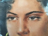 Cumpara ieftin Zogu Zaharescu-Femeie cu ţigară, pastel (1940)