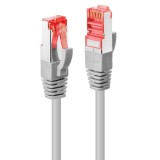 Cablu Lindy 0.5m Cat.6 S/FTP ecranat, Gri