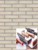 Coltar mic klinker Terca Agora Nevel Wit, 18.5x5x2.3 cm