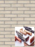 Coltar mic klinker Terca Agora Nevel Wit, 18.5x5x2.3 cm