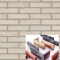 Coltar mic klinker Terca Agora Nevel Wit, 18.5x5x2.3 cm