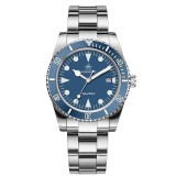 Ceas Diver AD2068 Quartz Japonez 39mm &ndash; Otel 316L, Bezel Ceramic, 200M Waterproof, Sticla K1 Antireflex