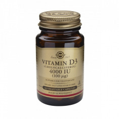 Vitamin D3 4000IU Solgar 60 capsule vegetale foto