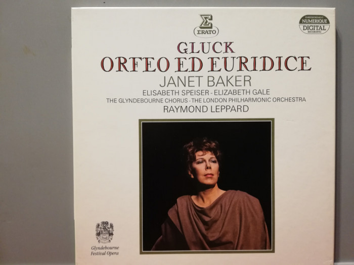 Gluck &ndash; Orfeo &amp; Euridice- 3LP Deluxe Box Set (1983/Sony-Erato/RFG) - Vinil/NM+