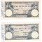 ROMANIA SET 100 000 100000 LEI MAI SI OCTOMBRIE 1946 STARE EXCELENTA SPRE AUNC