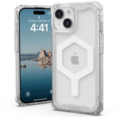 Husa pentru iPhone 15 Plus - UAG Plyo MagSafe - Ice White foto